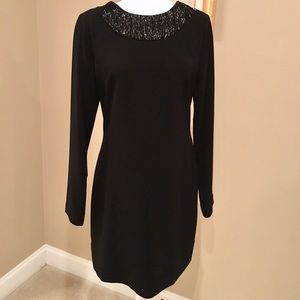 Diane Von Furstenberg Black Classic Dress Size 12